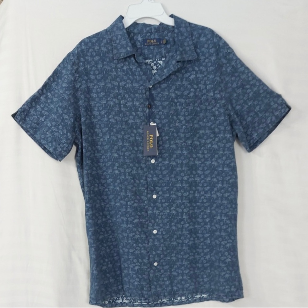 Polo Ralph Lauren 100% Linen shirt.